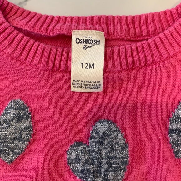 Oshkosh baby girl sweaters size 12 months - Picture 4 of 5
